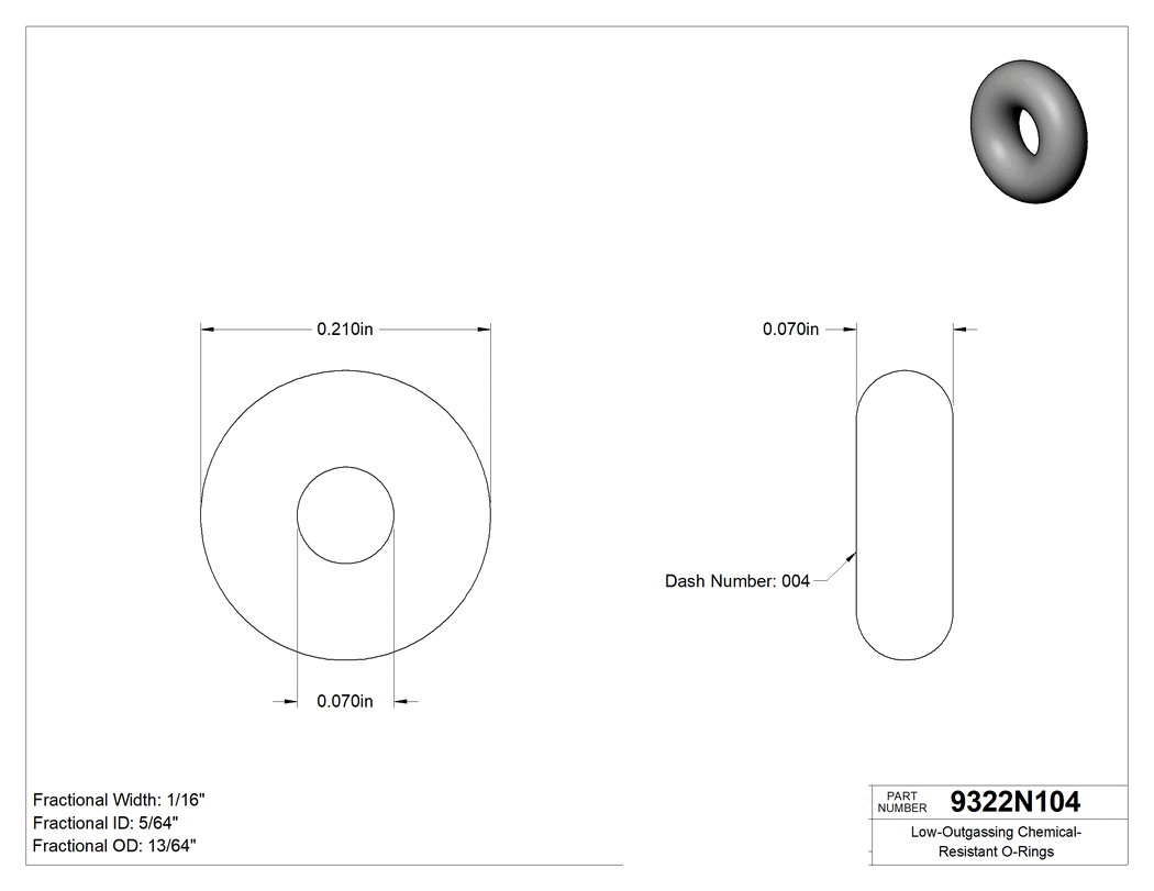 Technical drawing - 9322N104
